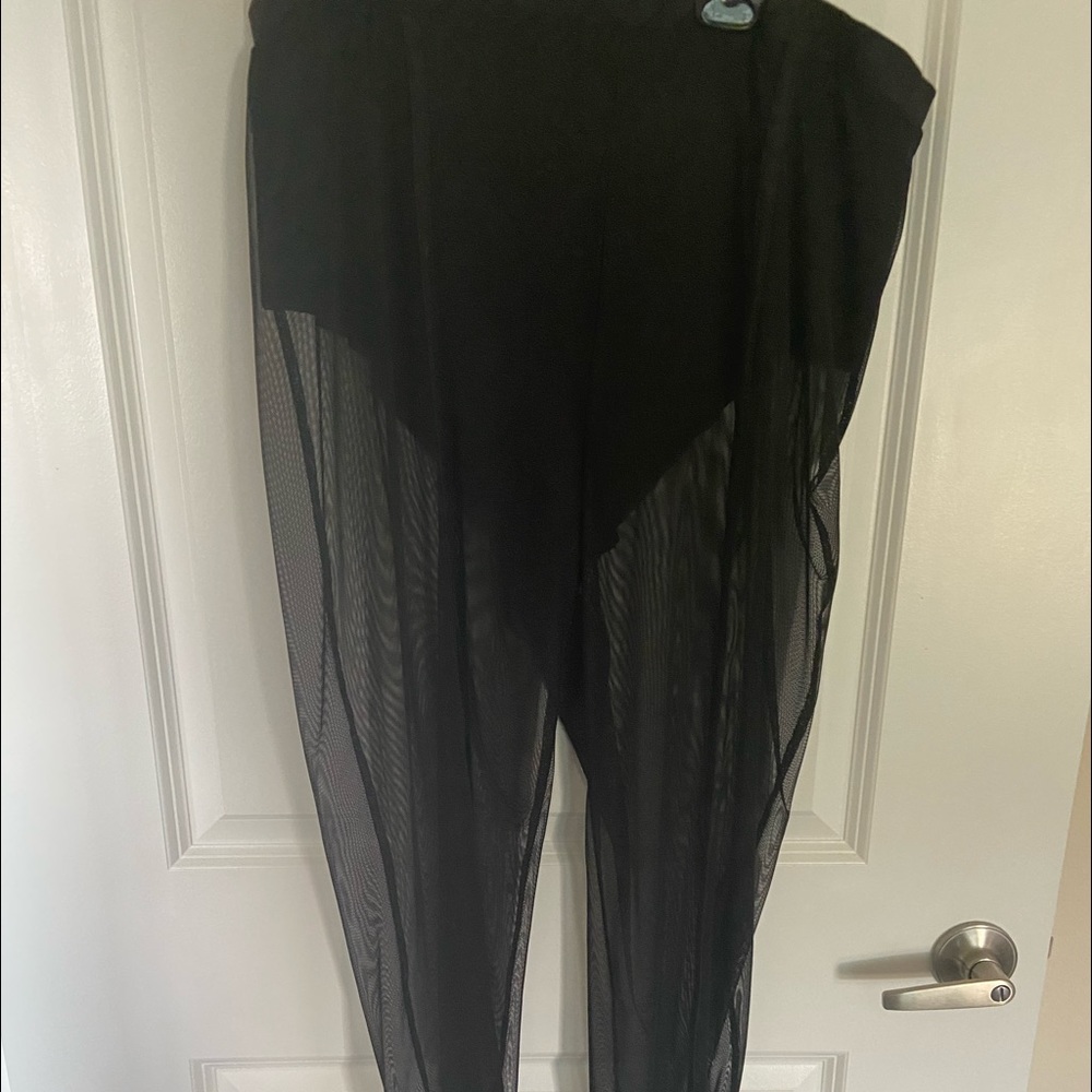 Fashion Nova sheer leggings.